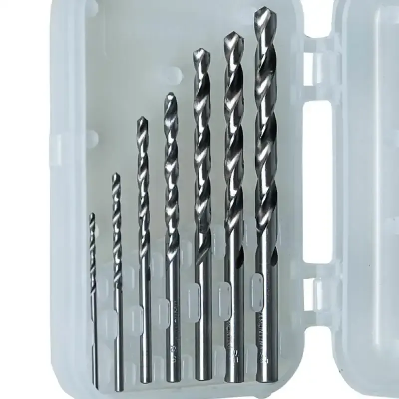 Kit jogo de brocas HSS aço rápido de 1/16 à 1/4 POL com 7 peças Tramontina — fotografia 3