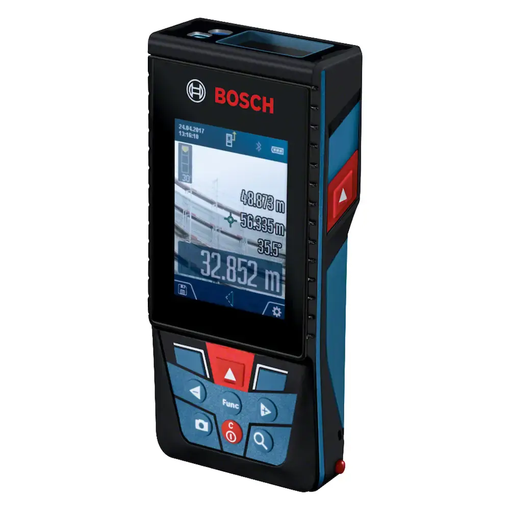 Trena laser Bosch GLM 120 C alcance 120m com Bluetooth — fotografia 2
