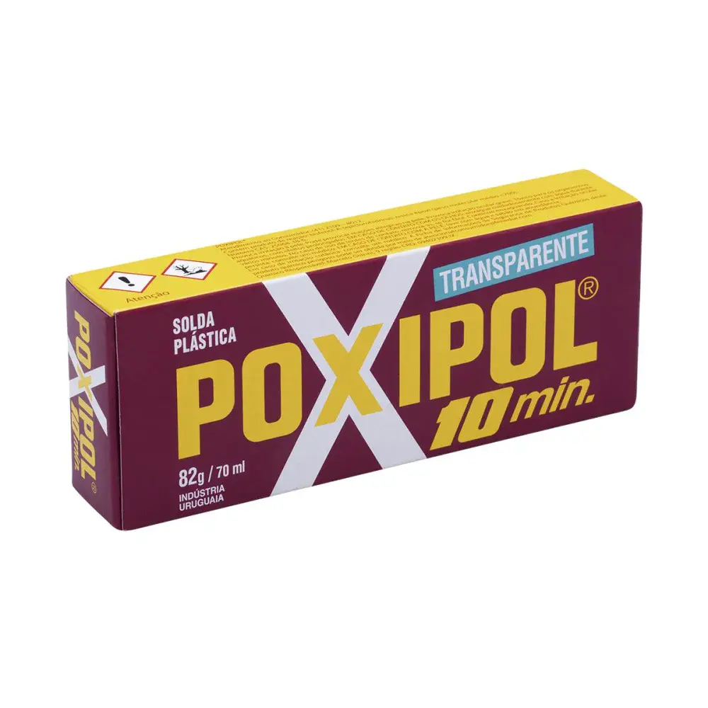 Adesivo epoxi liquid Poxipol 10MIN trans 16G/14ML