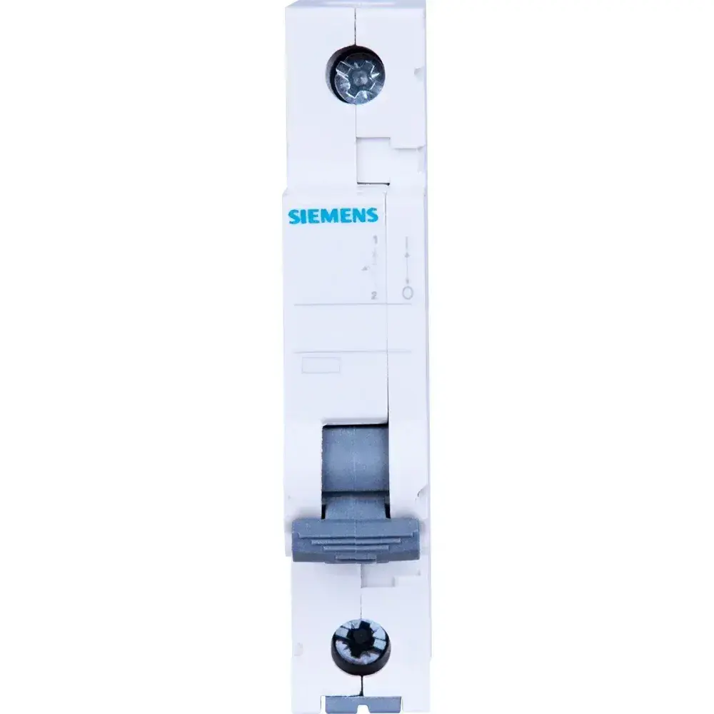 Disjuntor unipolar din curva c 10A Siemens — fotografia 6