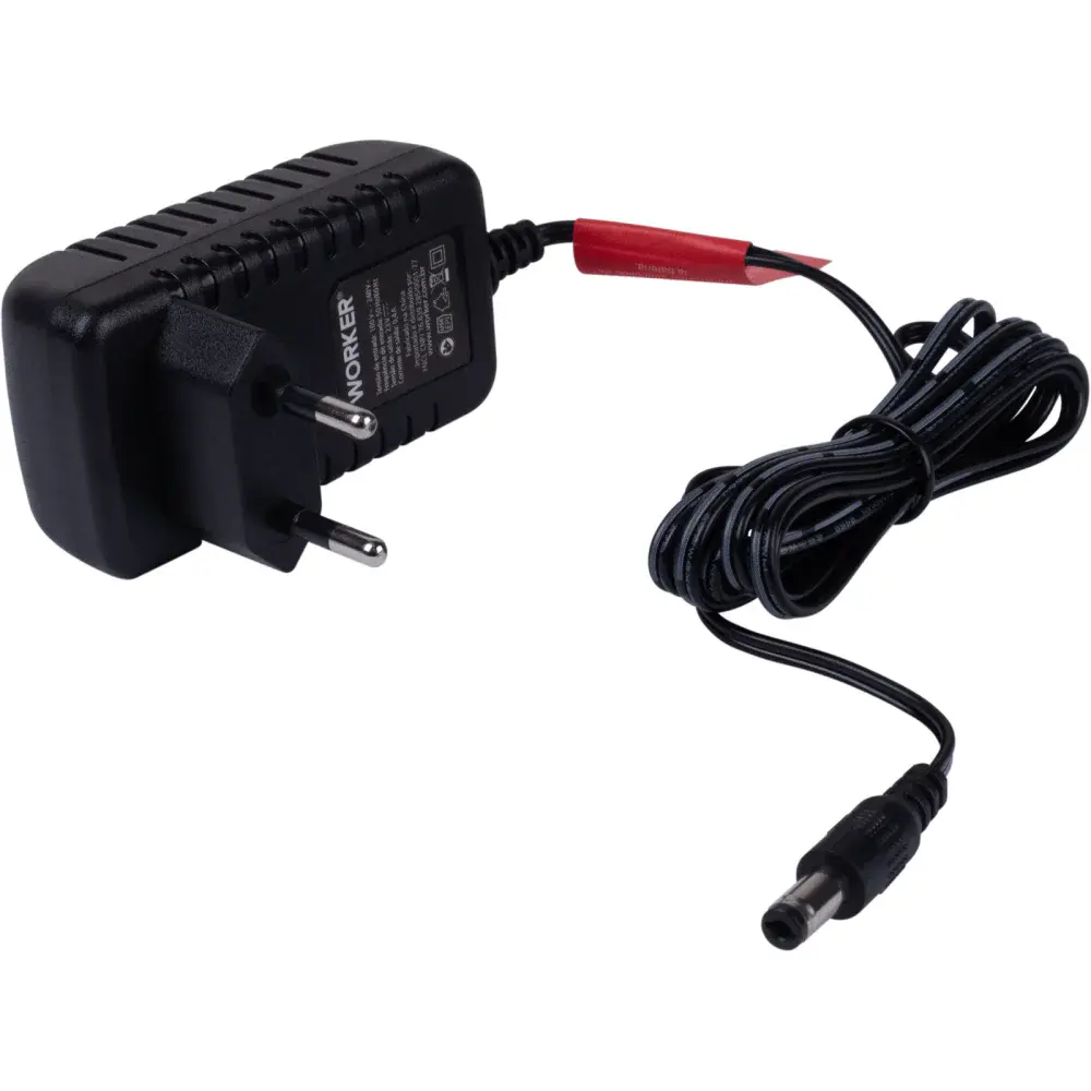 Parafusadeira 12V impacto 1 bateria 13 peç Worker — fotografia 7