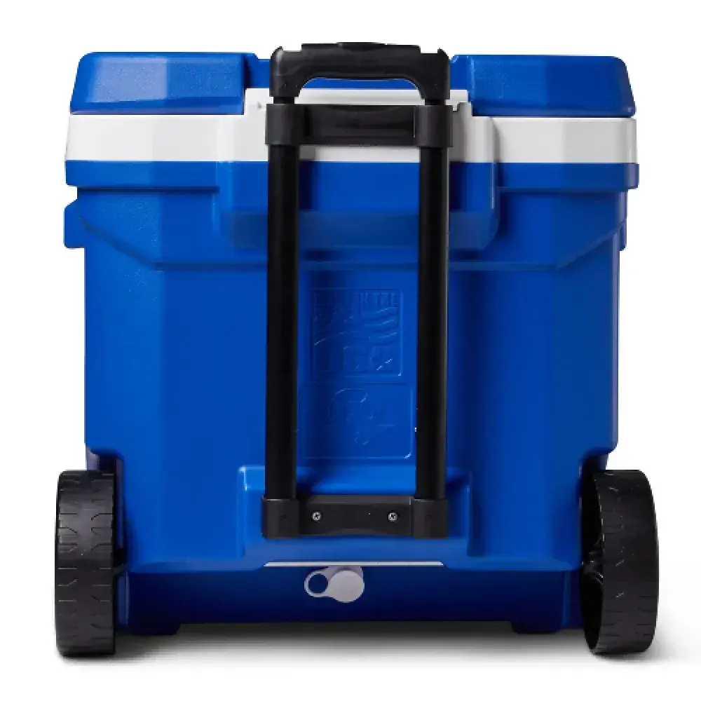 Caixa térmica profile ii 60 roller 56L azul Igloo — fotografia 5