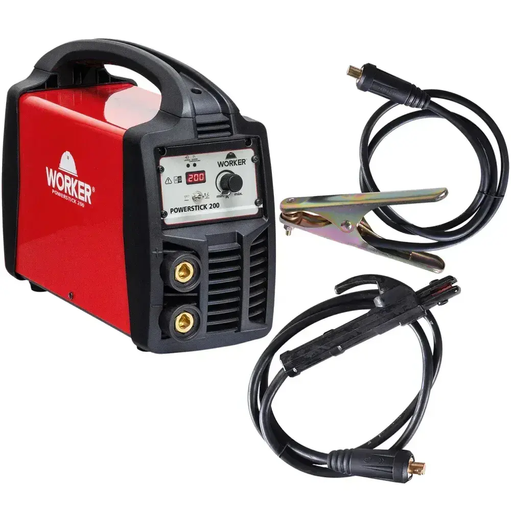 Máquina de solda inversora tig lift arc 200A 60HZ biv Worker — fotografia 6