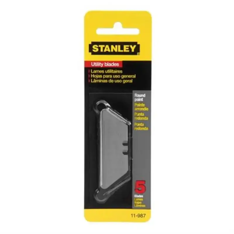 Lâmina de Reposição 11-987 c/ 5 Peças para Estilete Trapezoidal 18 MM 10-189C STANLEY