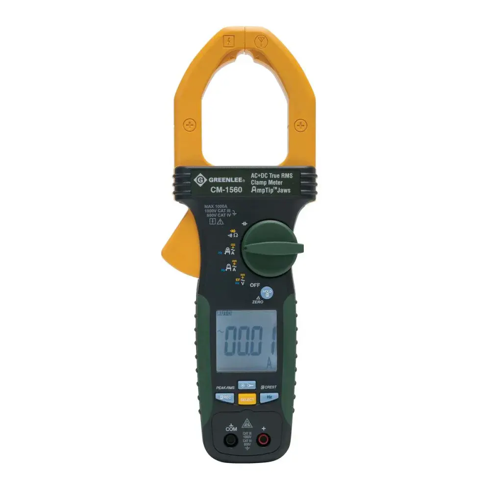 Amperímetro digital 1000A ac/dc Greenlee