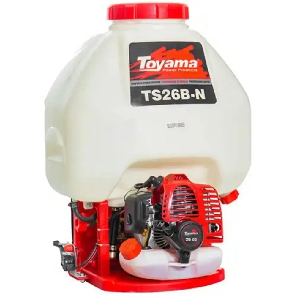 Pulverizador agrícola costal a gasolina 25L com 2 lanças TS26B-N Toyama — fotografia 3