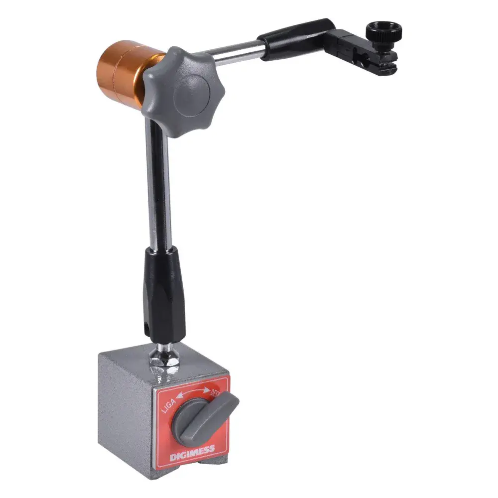 Base magnetica articulada para relógio comparador 400MM Digimess 270240B — fotografia 2