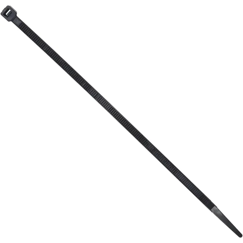 Abraçadeira nylon 2,5MM x 200MM preta Kala 100 peç — fotografia 8