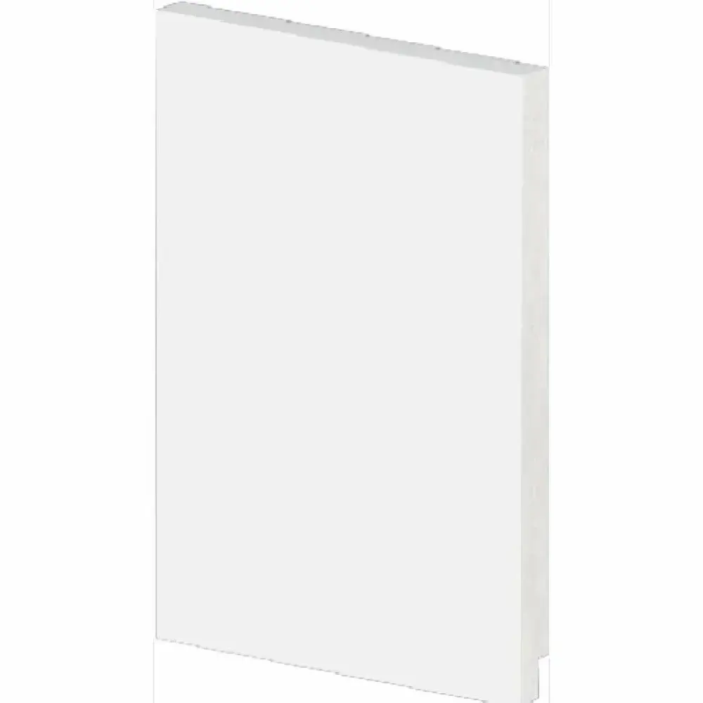 Rodapé slim liso 2,40M 150X10MM branco Arquitech — fotografia 2