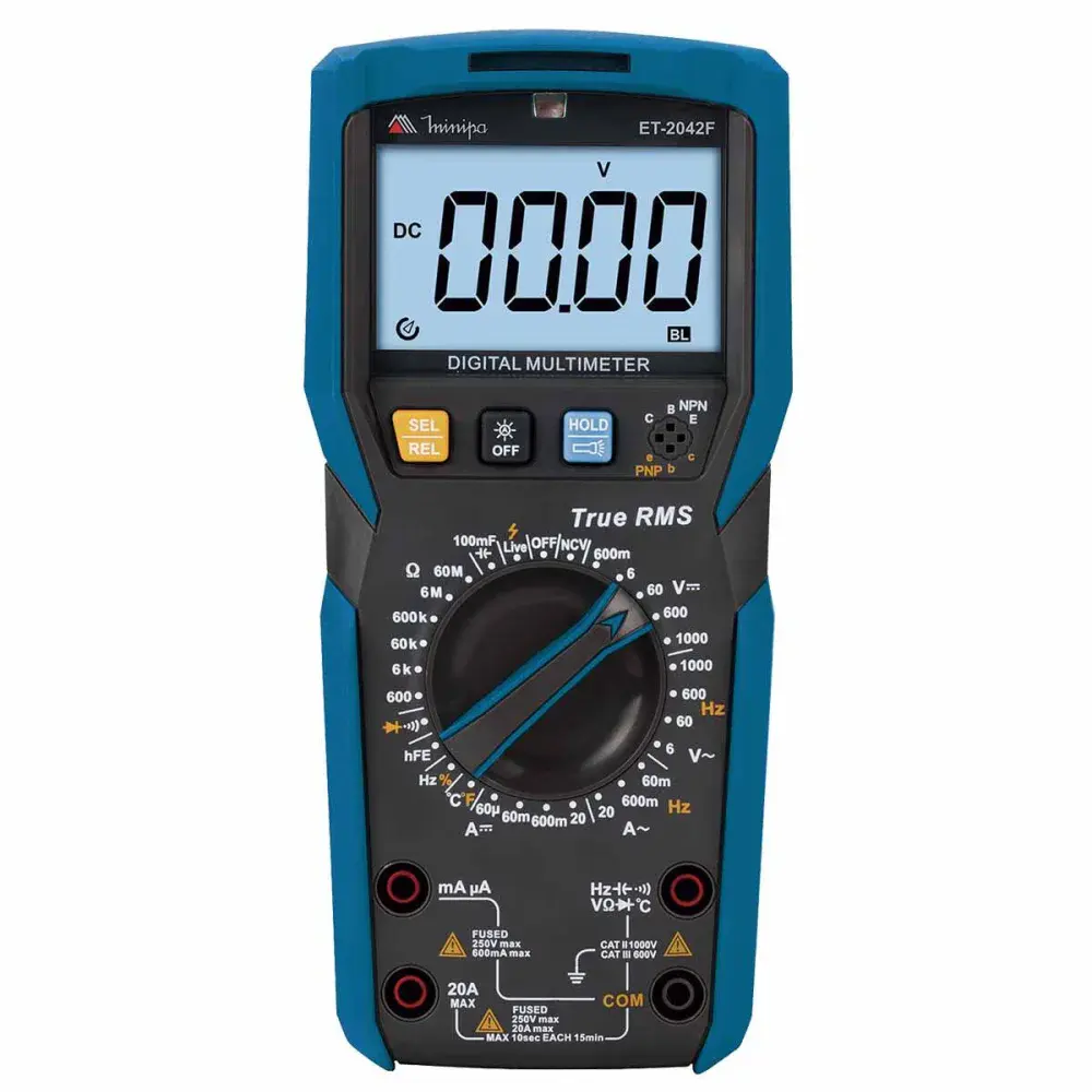 Multimetro digital ET2042F 20A 600V Minipa