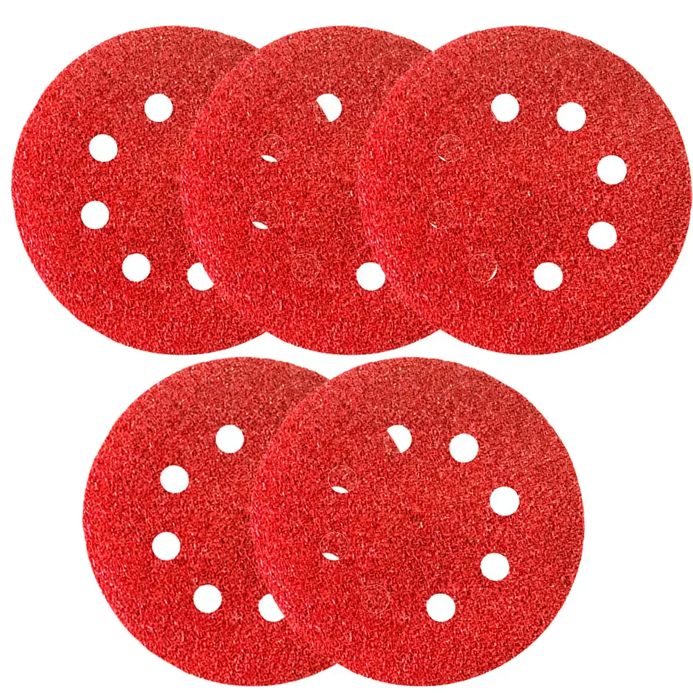 kit Disco de Lixa 5" Velcro Grão 220 5 Unidades 738099 MTX — fotografia 4