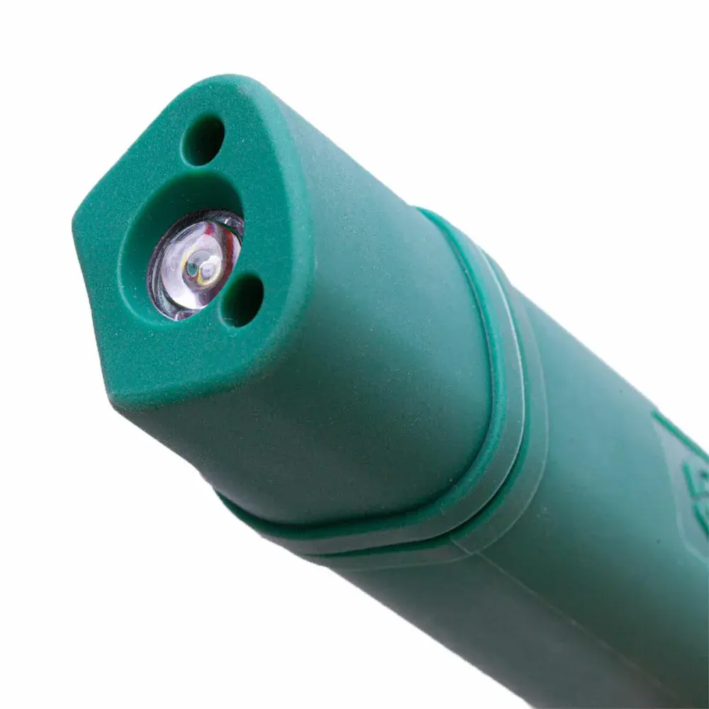 Lanterna telescopia recarregável em aço de 300LM Sata — fotografia 6