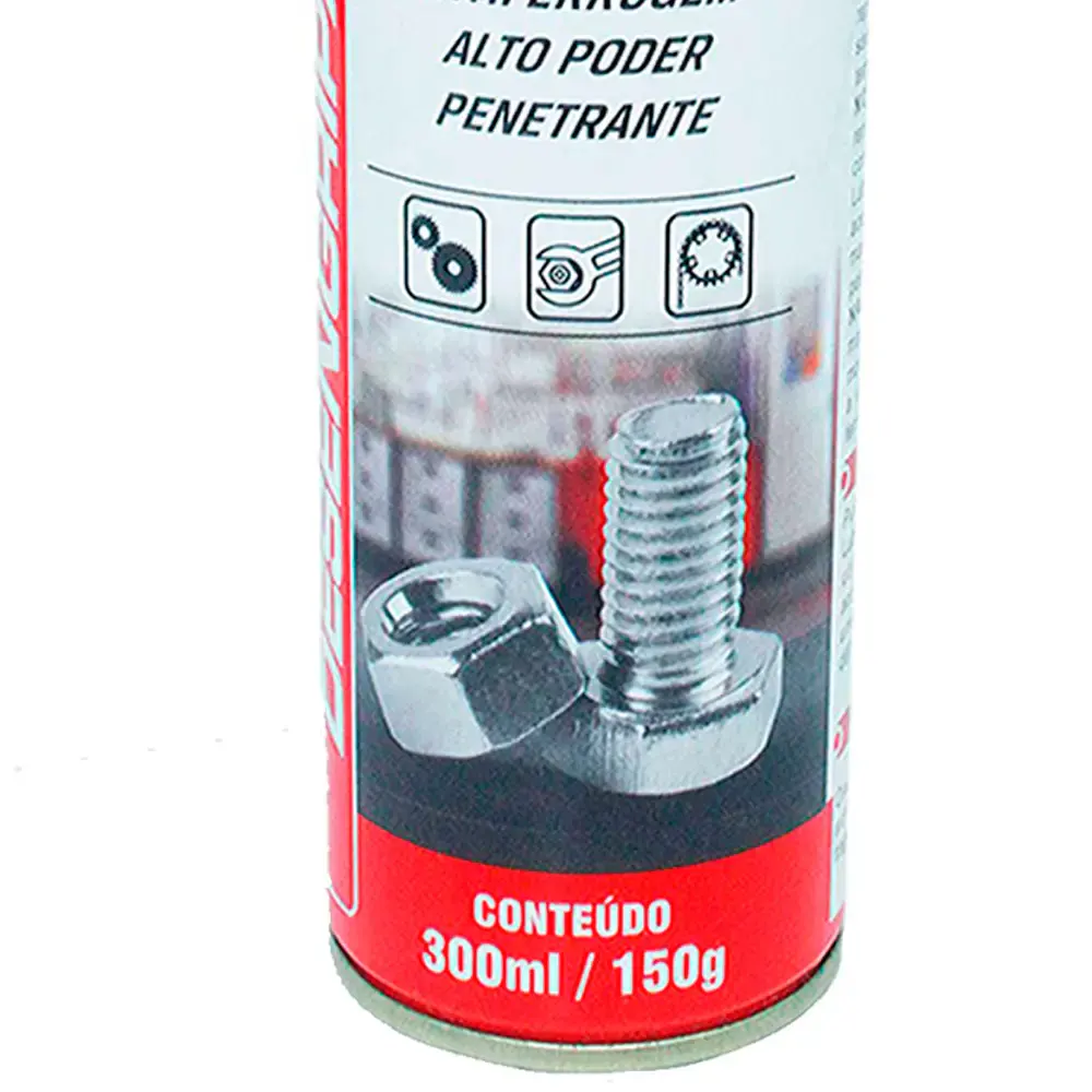Kit desengripante spray 300ML 12 unidades TE0001161 LUB fast Mundial — fotografia 5
