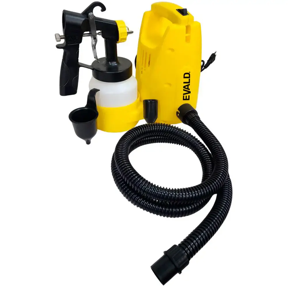 Pistola de pintura e pulverizadora elétrica 450W hvlp 1,0 litro EPP-450 Evald 220 V — fotografia 2
