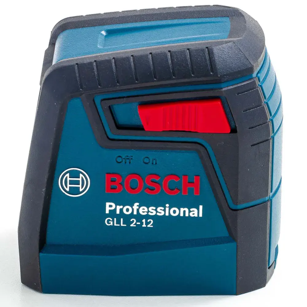 Nível a laser gll 2-12 1/4 12M vermelho com suporte Bosch — fotografia 4