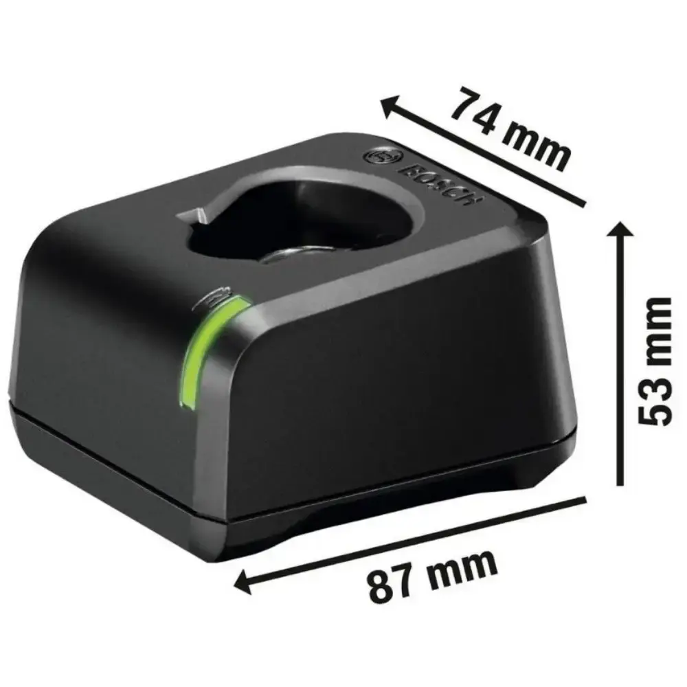 Bolsa para ferramentas média com 2 baterias 2,0AH 12V e carregador bivolt Bosch — fotografia 4