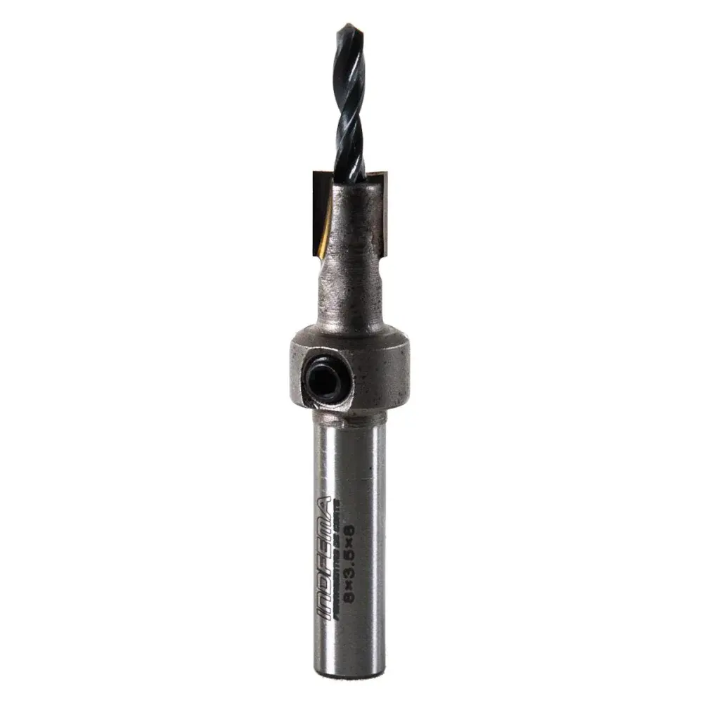 Escareador hw reto 2 cortes 3,5 x 08MM Indfema 6960.03