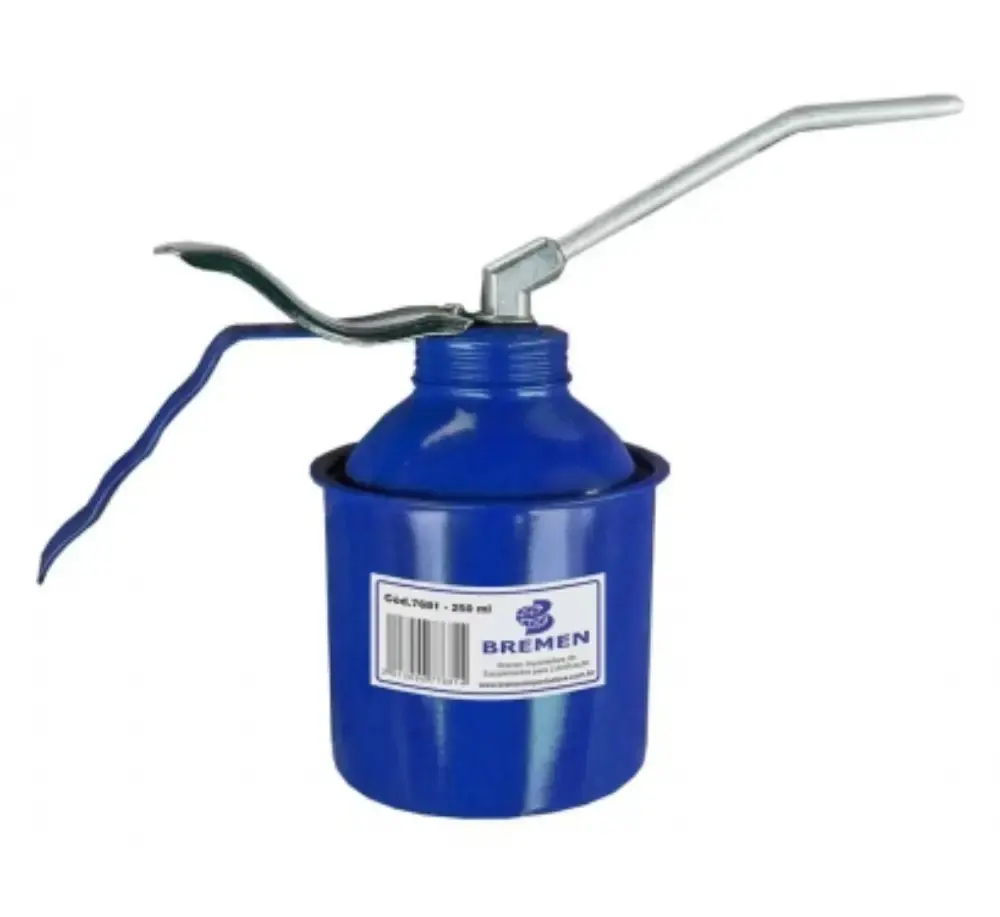 Almotolia Metálica Bico Flex 250 ml BREMEN — fotografia de referência