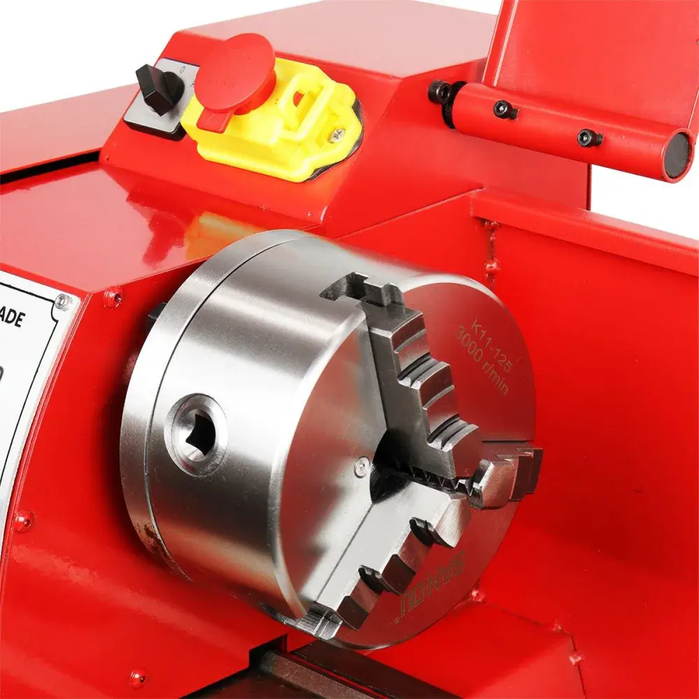 Torno mecânico 400MM 1100W brushless 220V Bumafer — fotografia 5