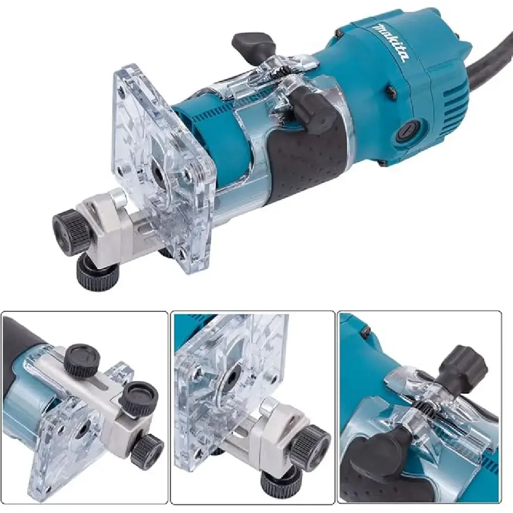 Tupia de laminação 1/4 POL 530W modelo 3709 Makita 110 V — fotografia 6