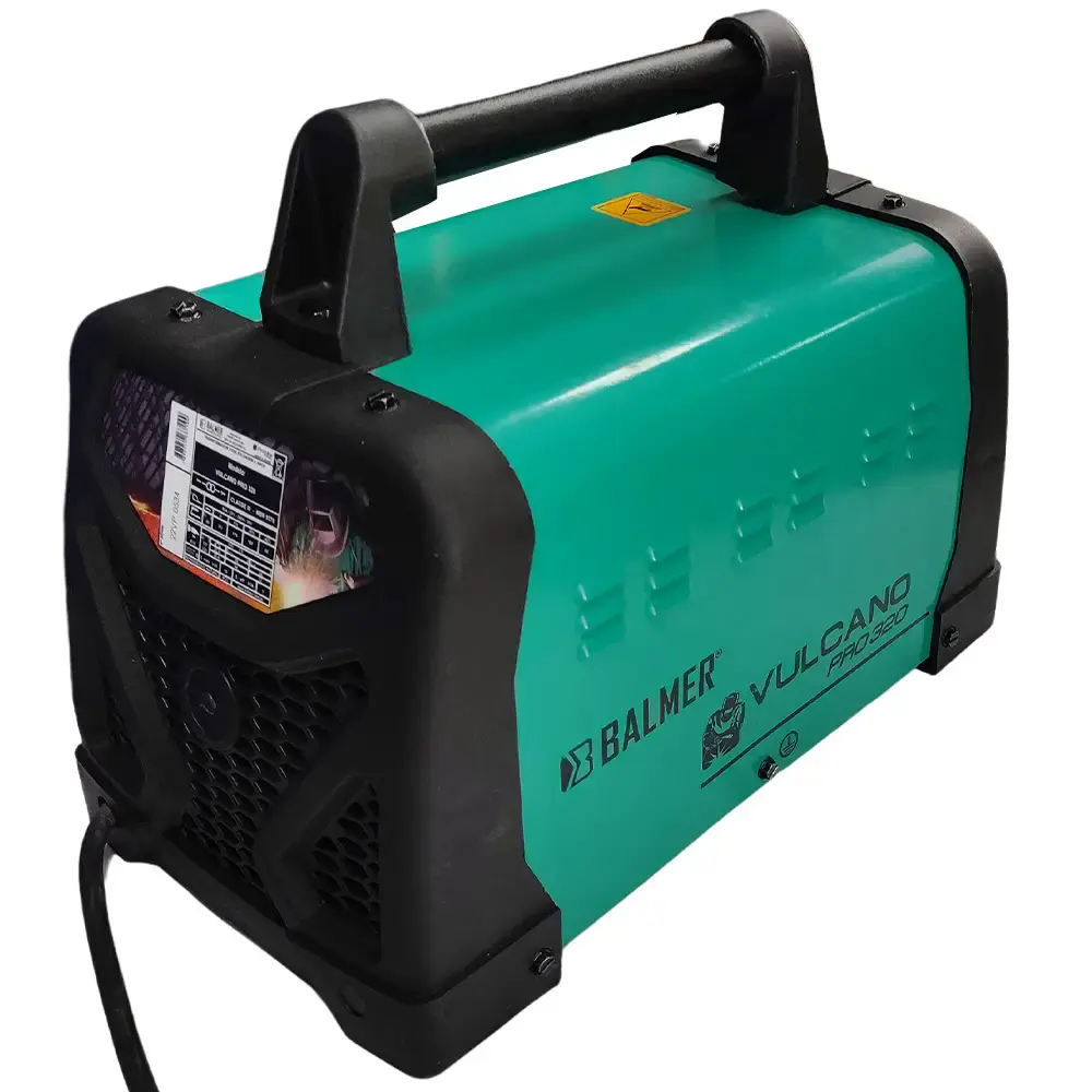 Solda transformador vulcano PRO 320 250A 9.7 KVA 110/220V Balmer — fotografia 3
