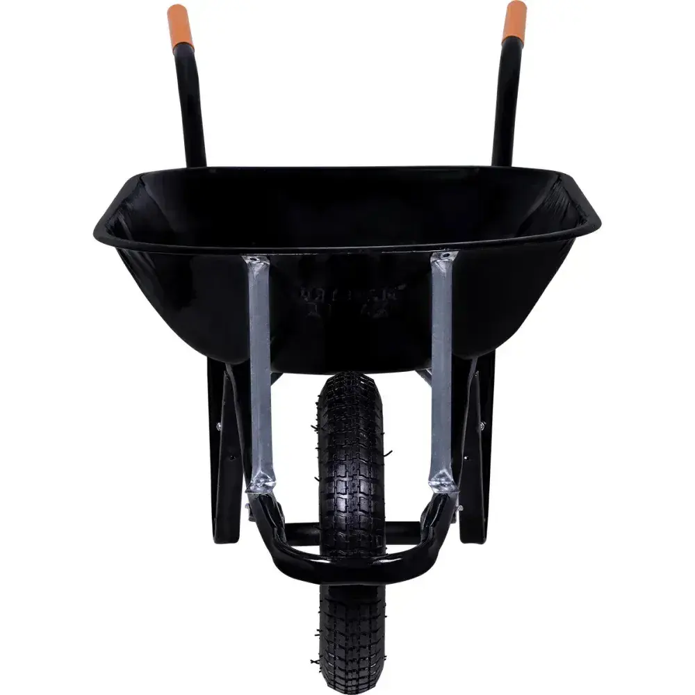 Carrinho de mão master 45L preto com pneu 3,25X8 Maestro — fotografia 8
