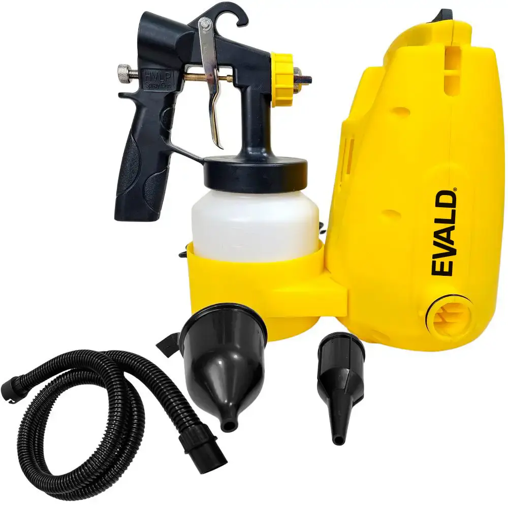 Pistola de pintura e pulverizadora elétrica 450W hvlp 1,0 litro EPP-450 Evald 110 V