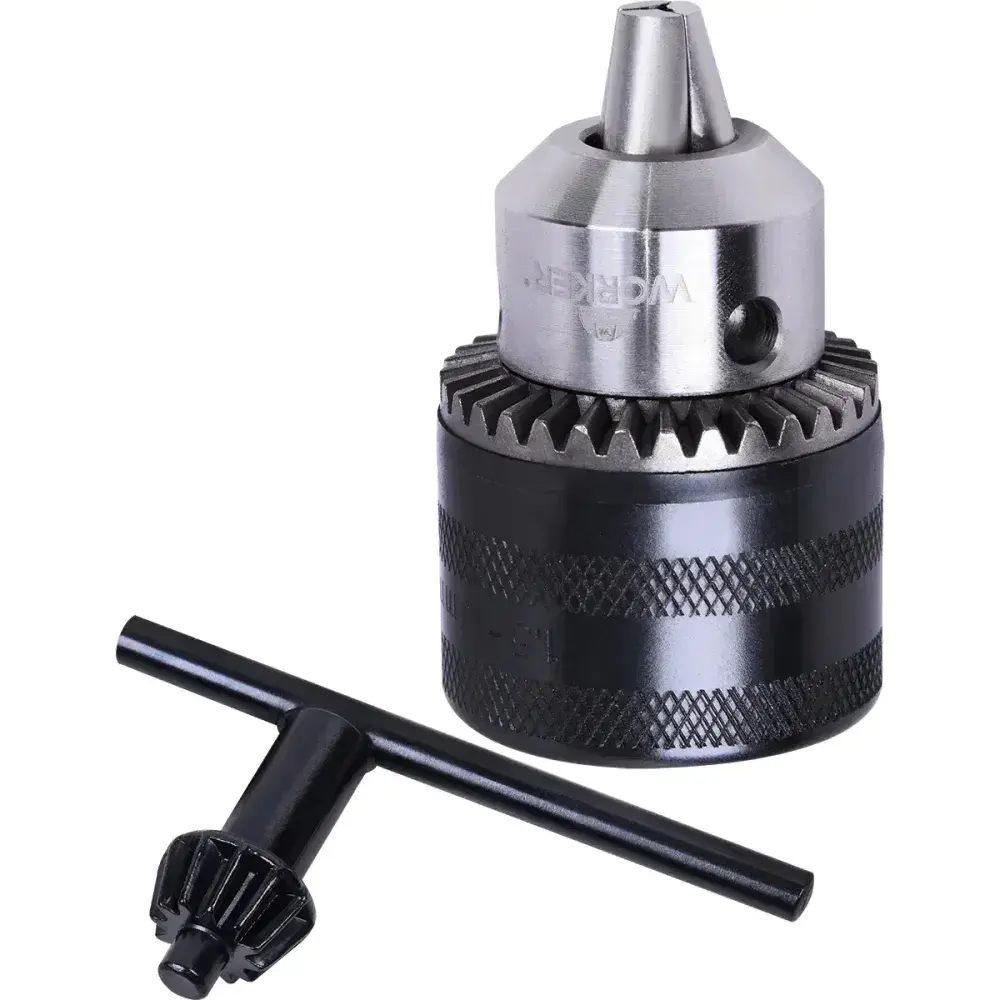 Mandril com chave 13MM rosca 3/8 x 24 Worker — fotografia 6