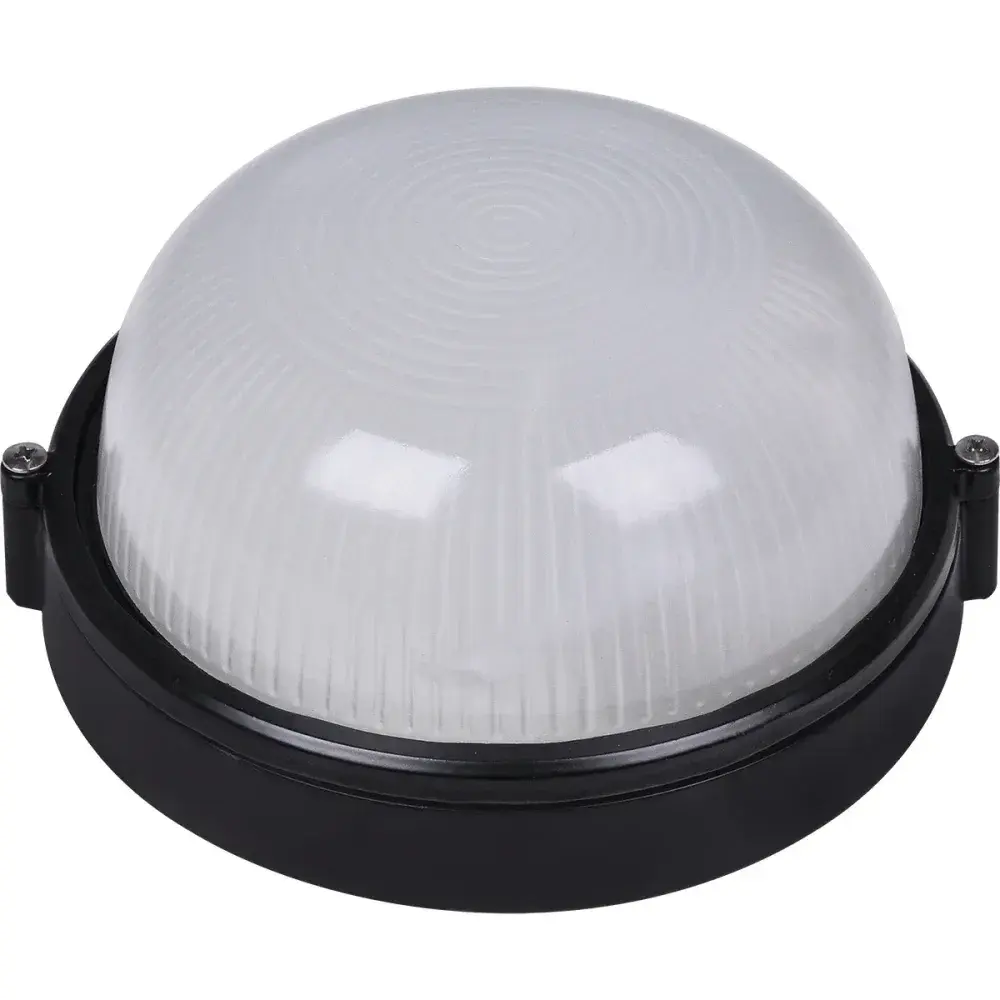 Plafon alumínio E27 1X60W sem grade preto sun light — fotografia 4