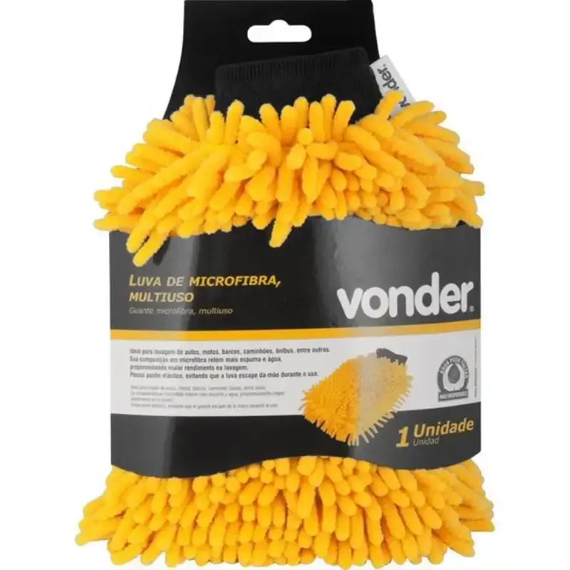 Luva de microfibra multiuso Vonder — fotografia 3