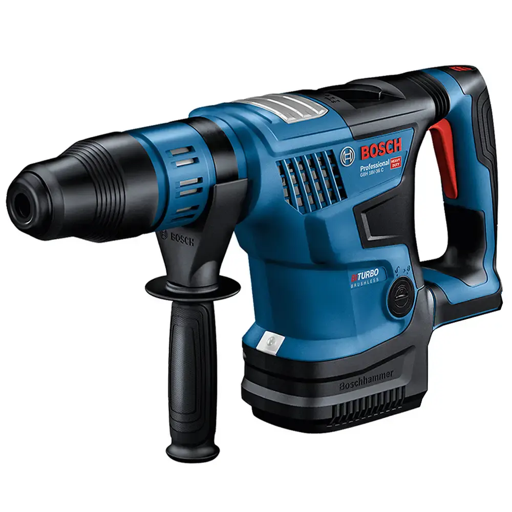 Martelete sds-max perfurador rompedor à bateria 18V biturbo brushless sem bateria GBH 18V-36C Bosch — fotografia 5