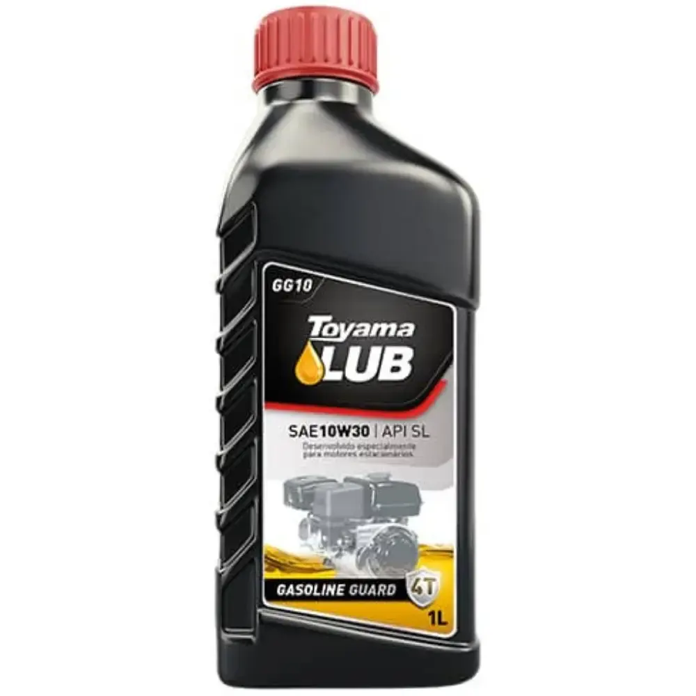 Óleo lubrificante 1 L para Motor 4 Tempos 10W-30SL TOYAMA
