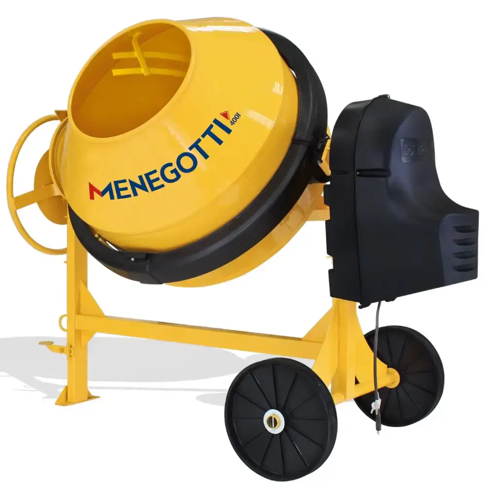 Betoneira prime 400 litros com motor monofásico Menegotti