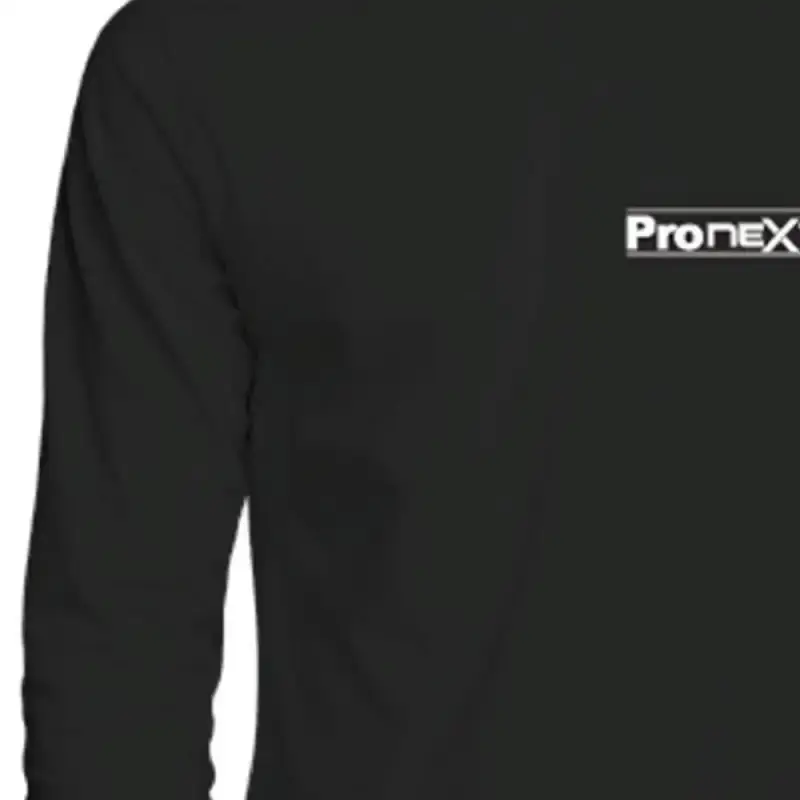 Camisa de segurança dry fit UV 50 manga longa preta tamanho g 11051 nexus — fotografia 3