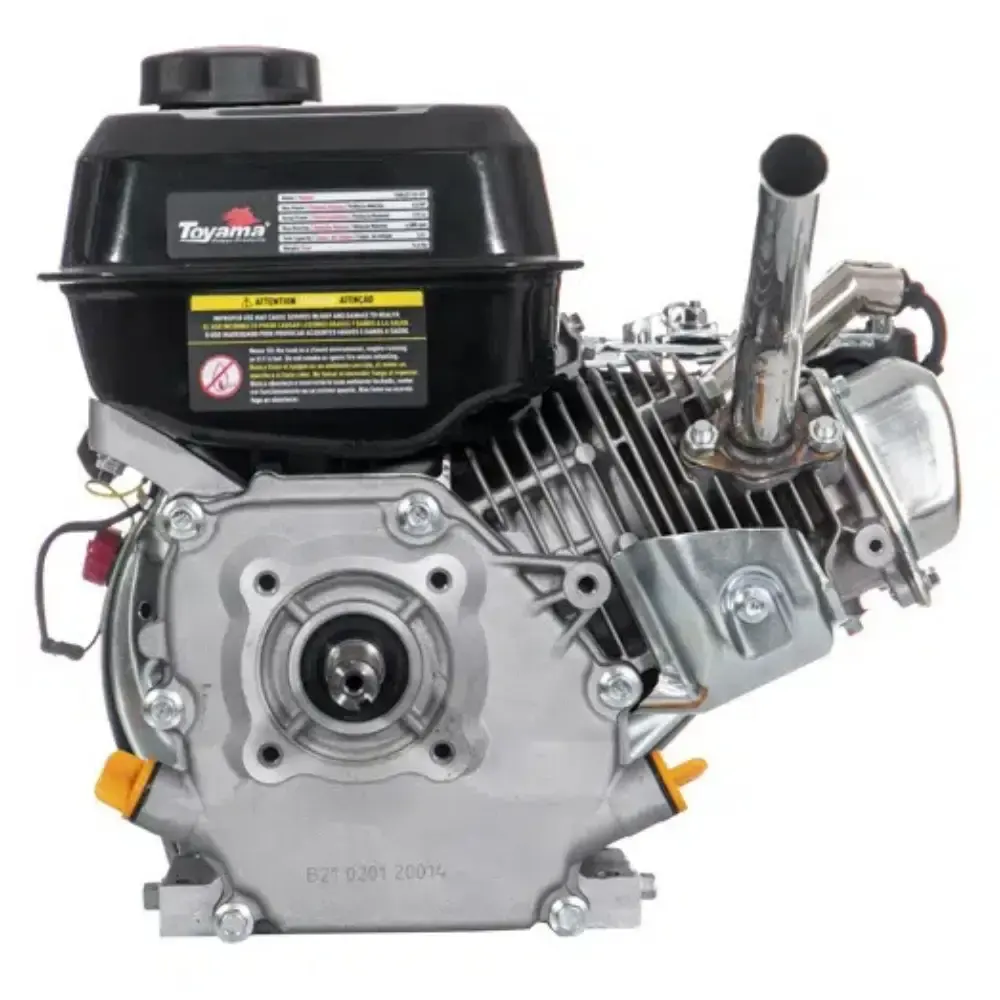 Motor gasolina 8 HP 4 tempos partida manual para rabeta TE80JET-HS-XP Toyama — fotografia 4