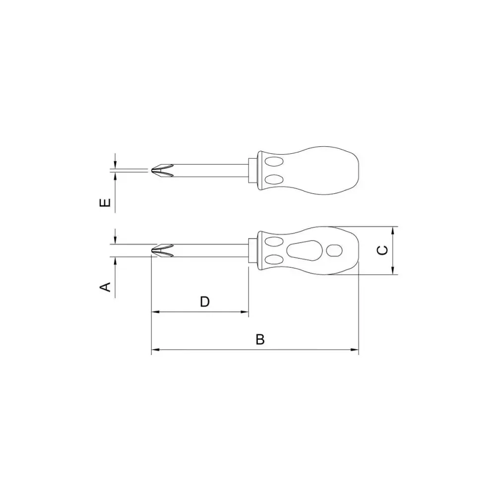 Chave philips toco 5X38MM 3/16 a 1.1/2 Tramontina — fotografia 5