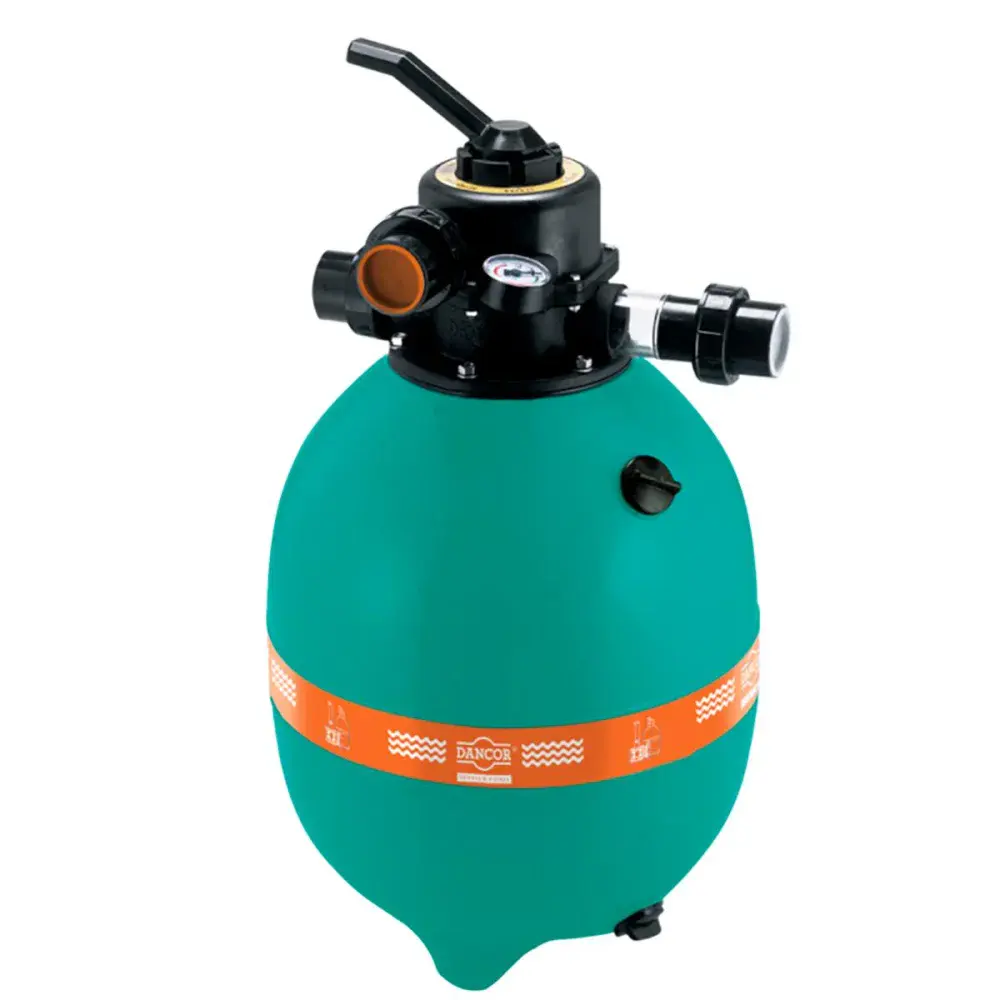 Filtro para piscina DFR19 sem bomba e areia 49CM 1/2CV Dancor