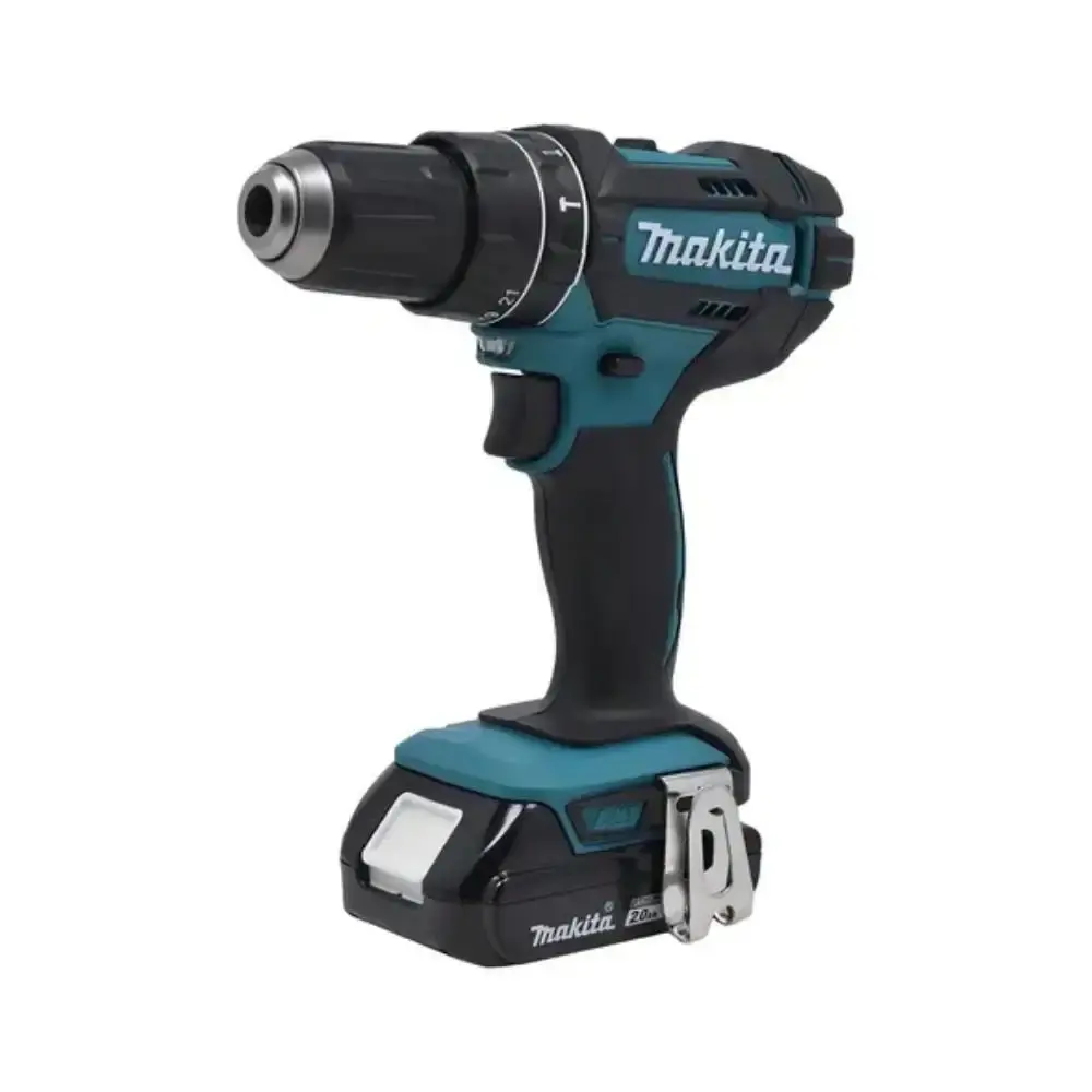 Furadeira martelete parafusadeira sem fio de 13mm Makita DHP482RAE — fotografia de referência