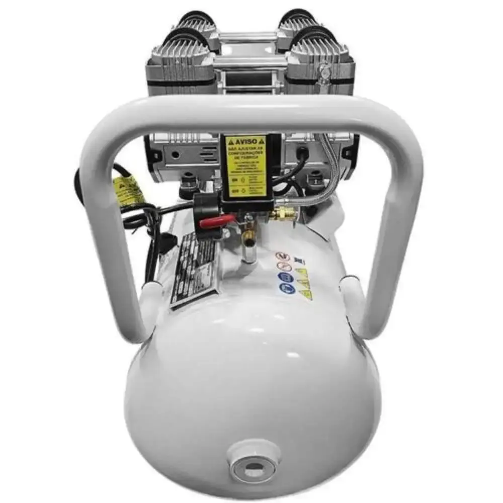 Compressor portátil isento 5,4 pés 1HP 25L com kit 5 peças evald tractor Compbrasil 220 V — fotografia 10