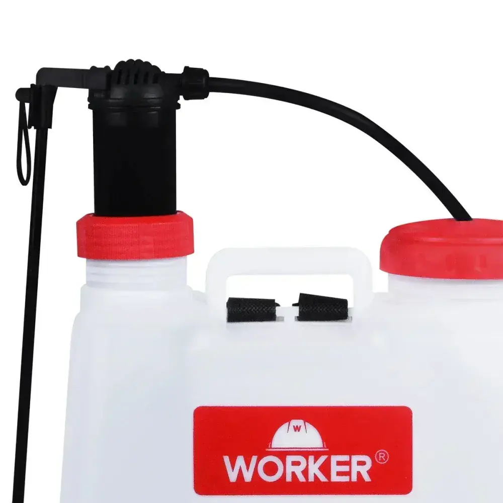 Pulverizador costal manual 20L resistente Worker — fotografia 8