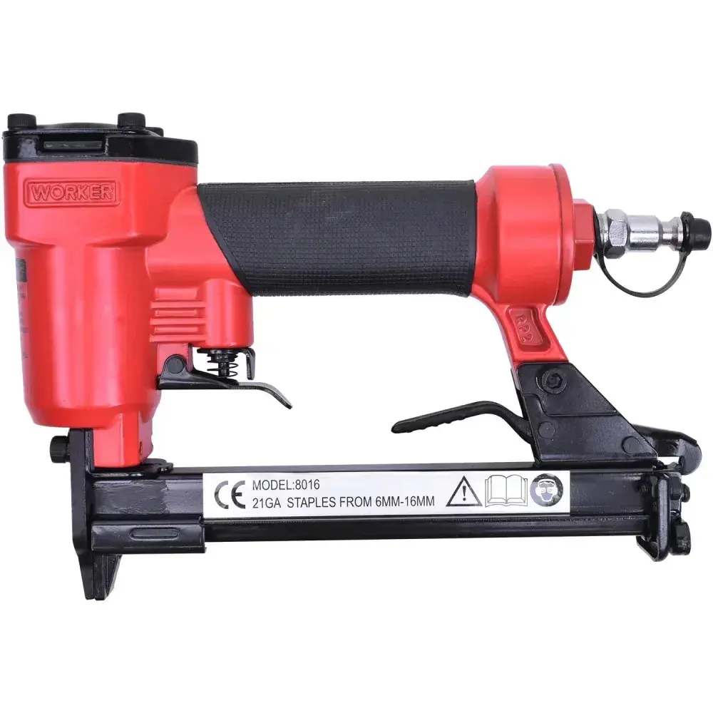 Grampeador pneumático 1/4 100PSI 6-16MM Worker — fotografia 8