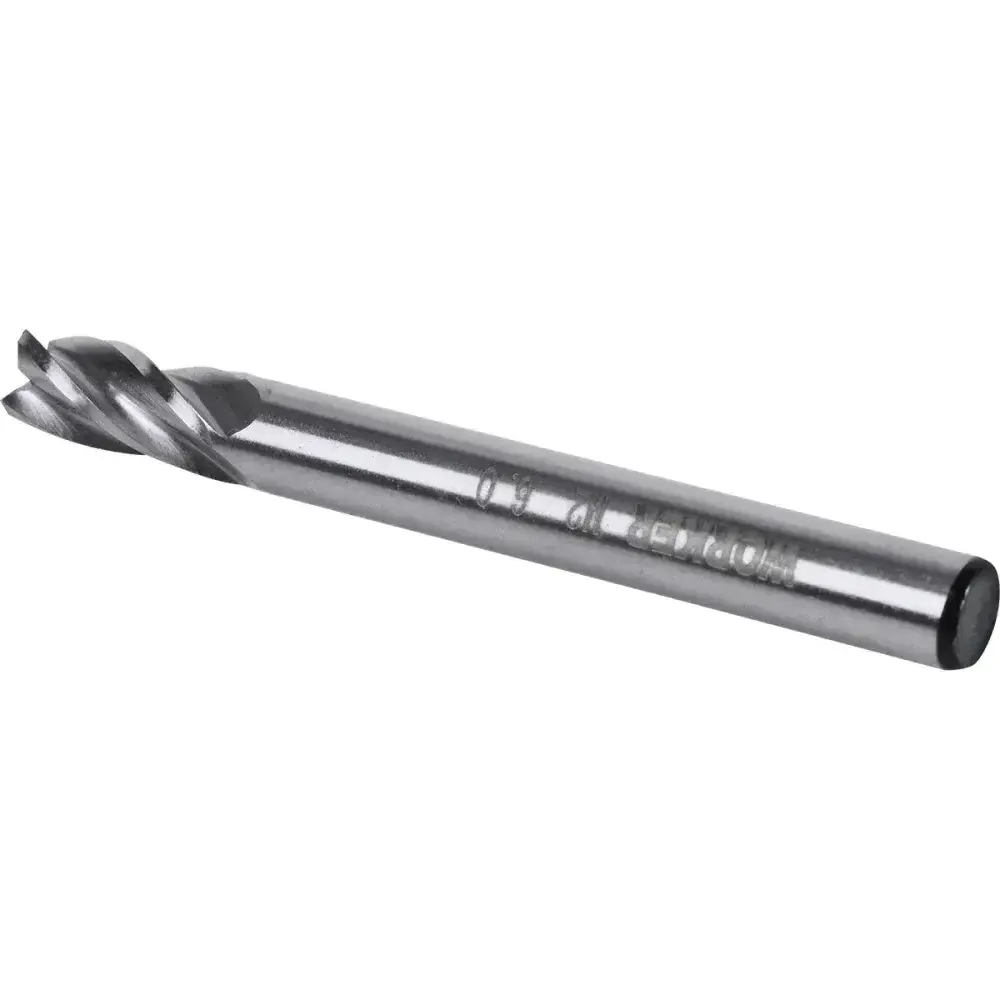 Fresa de topo reto aço rápido 6MM haste 6MM Worker — fotografia 10