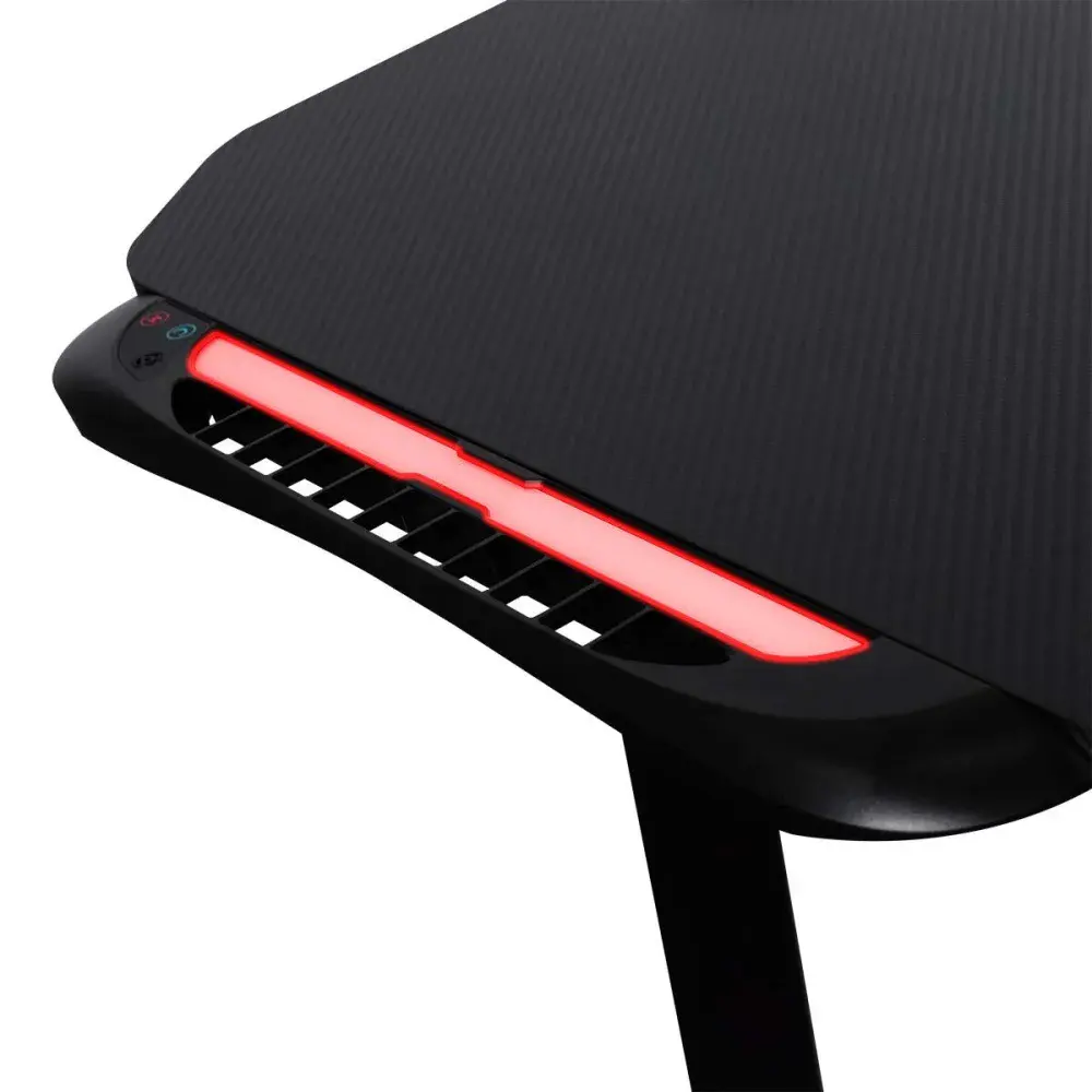 Mesa gamer com suporte de acessórios 70X60CM Kala — fotografia 4