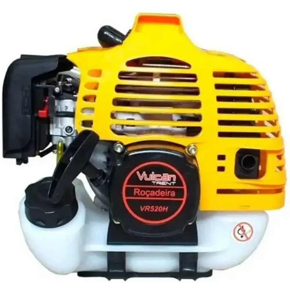 Roçadeira a gasolina profissional 52CC 2,5HP 2 tempos VR520H Vulcan — fotografia 4