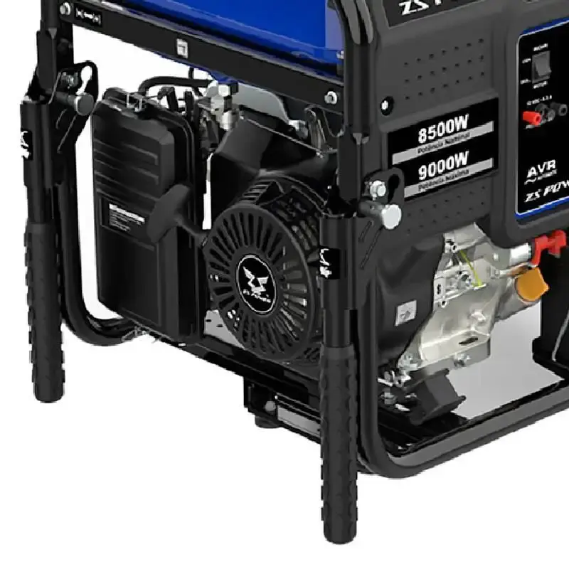 Gerador à gasolina trifásico 11,25KVA com partida elétrica MB9003EA ZS power — fotografia 5