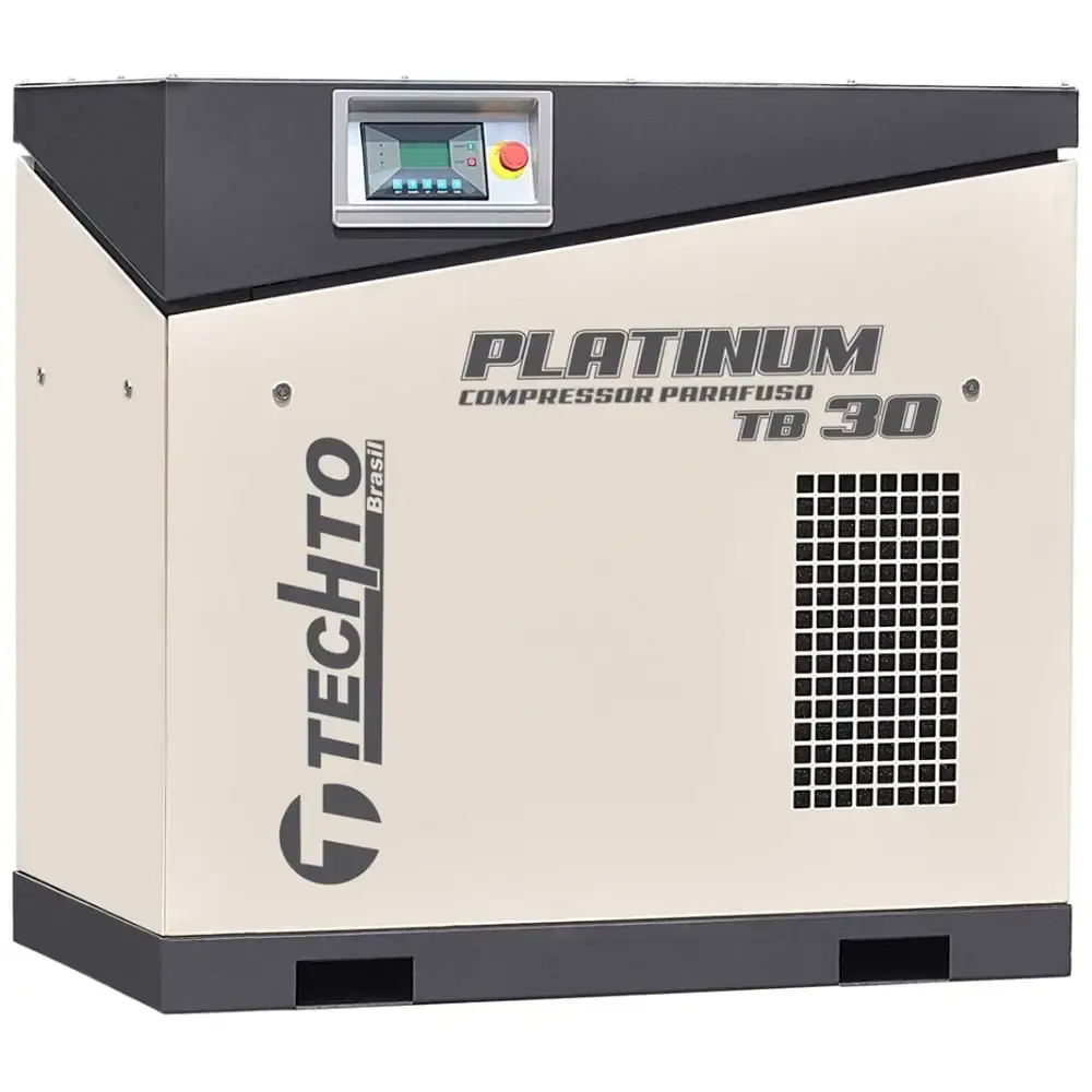 Compressor de parafuso platinum 30HP 8BAR 380V TB30 techto — fotografia de referência