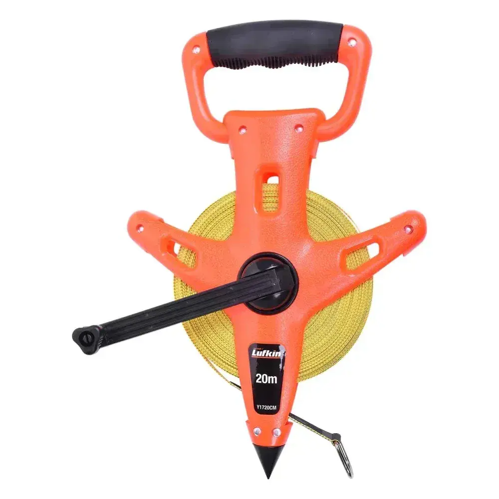 Trena longa 20 metros com fita de fibra de vidro Y1720CM Lufkin — fotografia 6