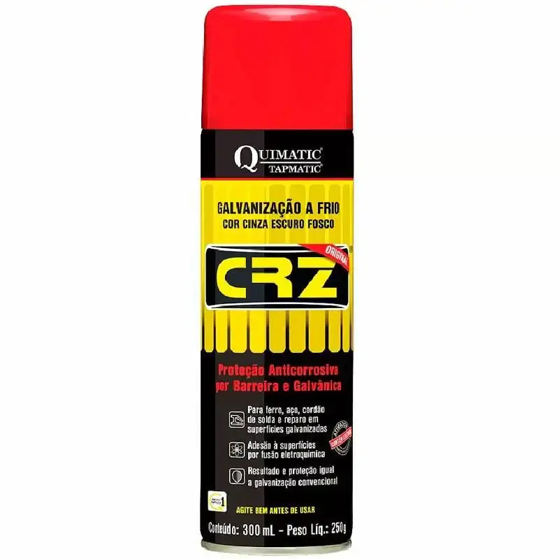 Crz galvanização a frio em spray 300ML DM1 Tapmatic