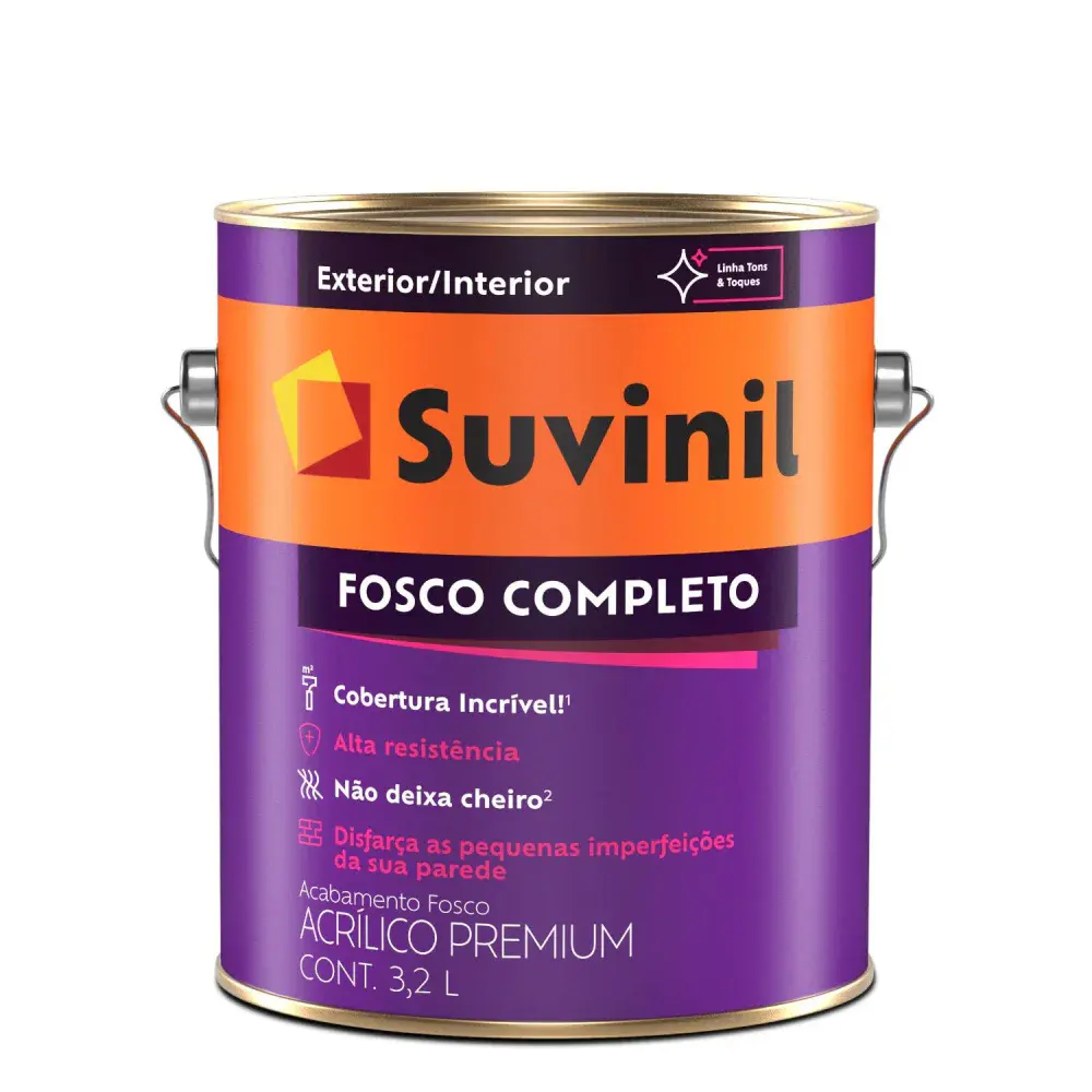 Acrílico fosco completo base C2 3,2L suvinil Suvinil Selfcolor