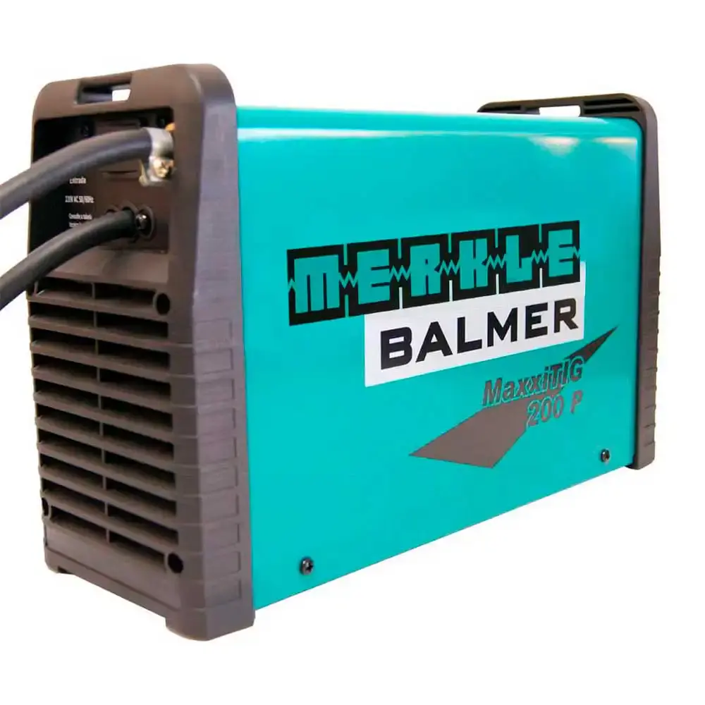 Solda inversora 200P maxxitig 6.8KVA monofásica 220V Balmer — fotografia 2